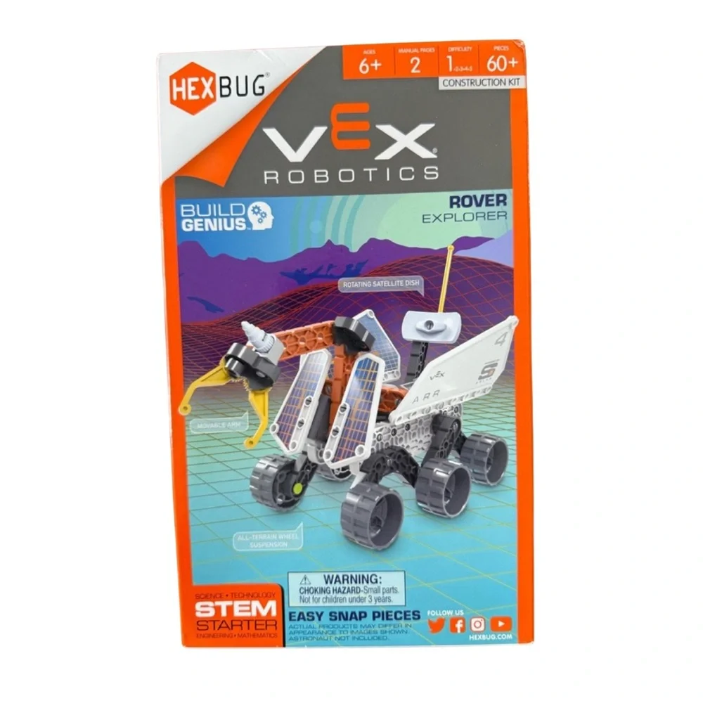 Vex Robotics VEX Explorers Rover by HEXBUG - New!
